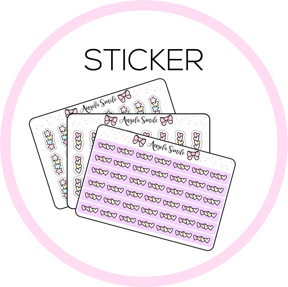 STICKER – Angela Smile