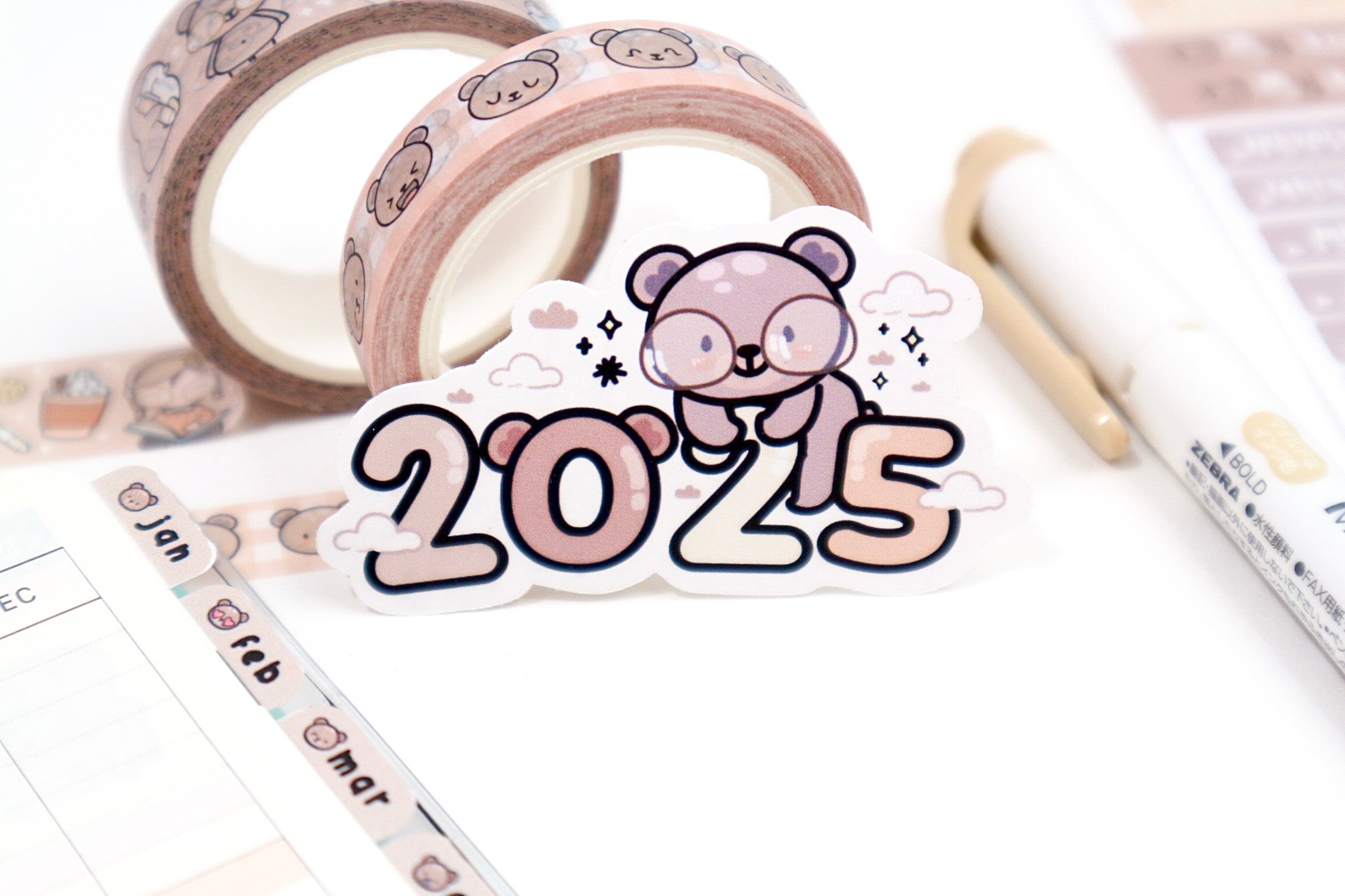 Die- cut 2025 Cookie  🧸