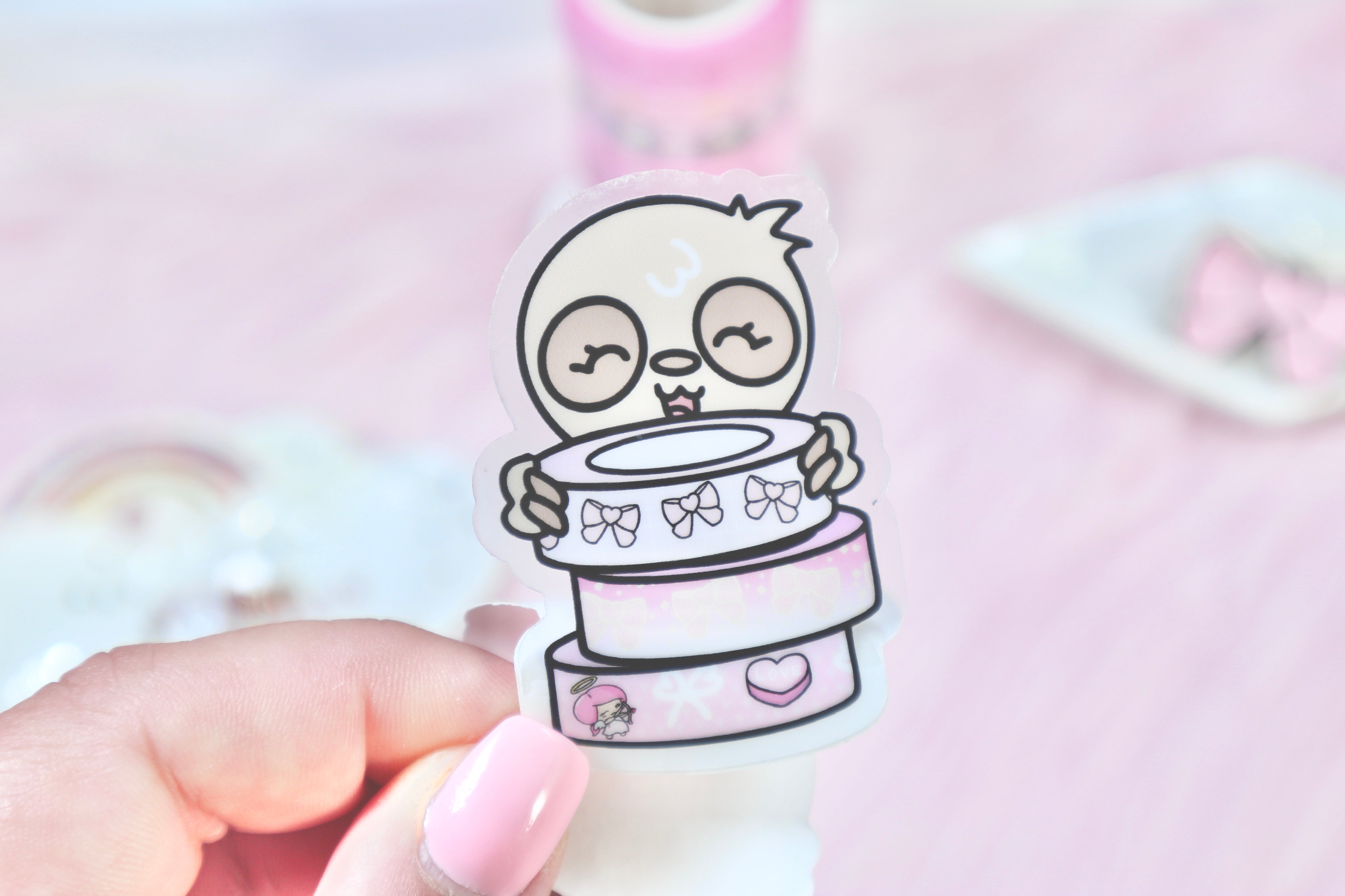 CLEAR STICKER Ronfo Washi